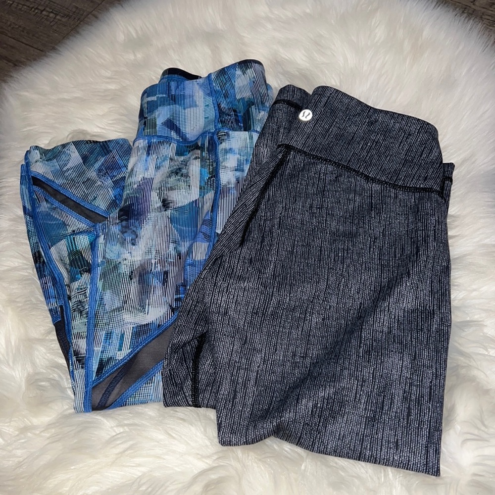 Lululemom 2 cropped leggings